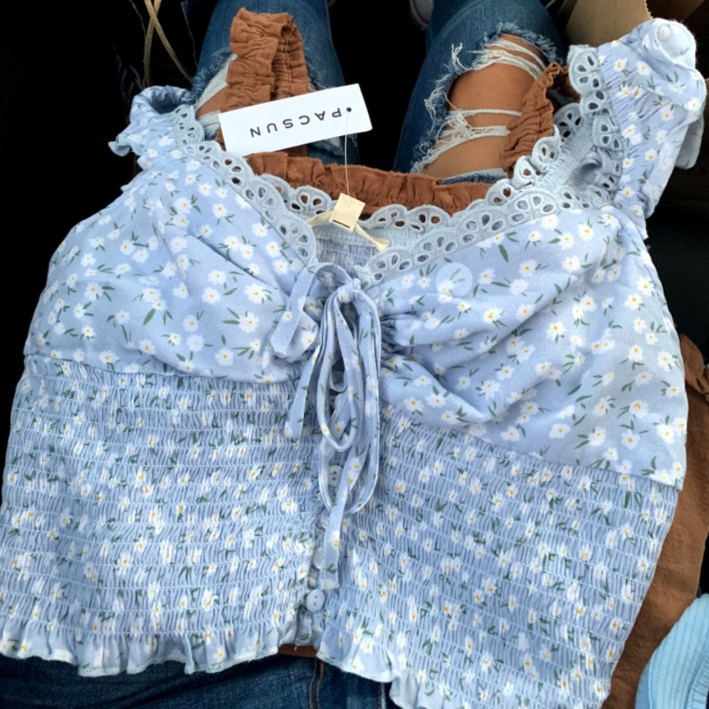 Pacsun Light Blue shirt